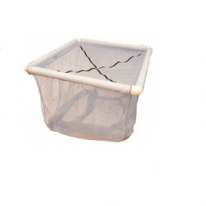Koi Isolation Cage with Top Cover Zippers - 3FT X 3FT X 30″DEEP