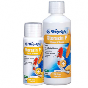 WATERLIFE STERAZIN P GILL / BODY FLUKES TREATMENT 1 Ltr